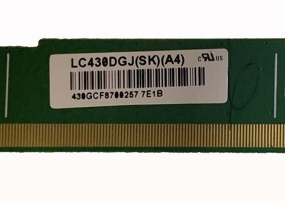 Il quadro comandi LCD A 43 POLLICI della TV, sostituzione del Lg TV scherma LC430DGJ-SKA4