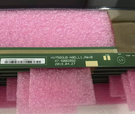 Schermo A 75 POLLICI di BOE TV, pannello a 75 pollici DV750QUB-P20 dell'affissione a cristalli liquidi 12V per SAMSUNG