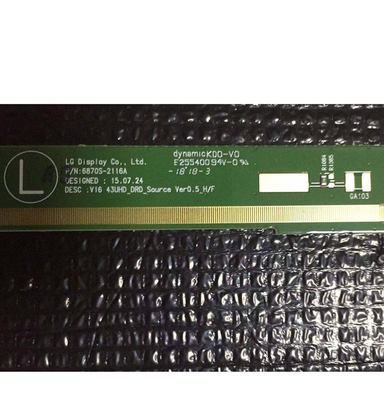 LC430EGY SJ M1 6870S-2116A ha condotto la sostituzione a 43 pollici dello schermo del LG TV del pannello TV