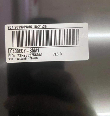 Metropolitana a 43 pollici dello schermo LC430EQY-SMA1 1980C RGB del LED TV per SONY